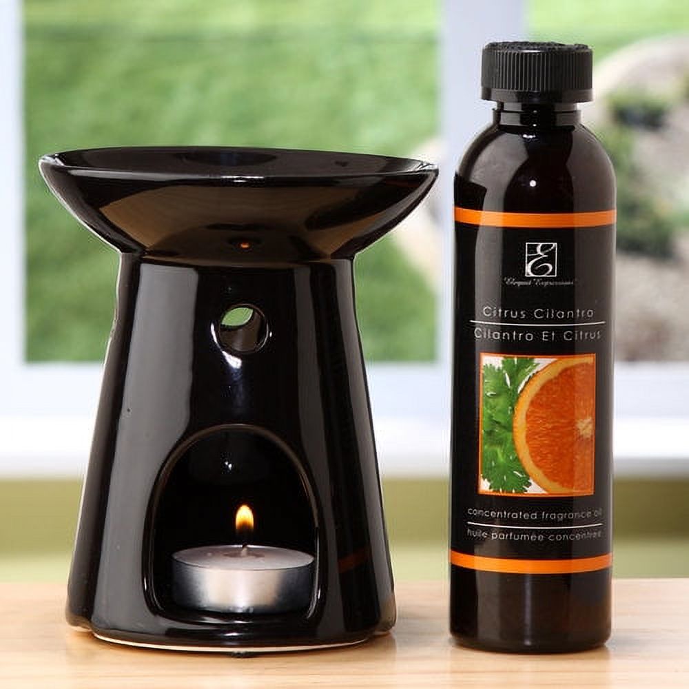 Elegant Expressions by Hosley Large Warming Oil, Citrus Cilantro - image 2 of 3