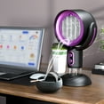 thumbnail image 3 of USB Portable Kitchen Range Hood For Apartment Desktop Fan 2 Speeds 3000mAH, 3 of 8