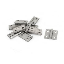 Uxcell 1" Metal Furniture Drawer Door Hinge Miniature Fittings 10Pcs