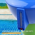 thumbnail image 2 of 8 Inch Pool Chemical Dispenser with Thermometer Adjustable Floating Chlorine Tablets Dispenser, 2 of 9
