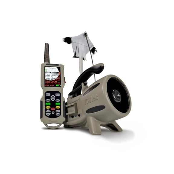 ICOtec Nomad  Programmable Predator Call/Decoy Combo with Bluetooth, Tan, Small