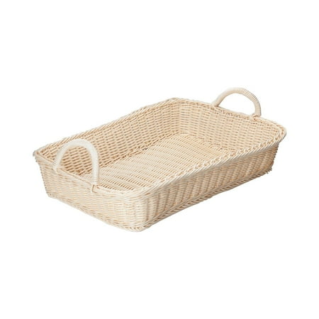 brown rectangular poly woven