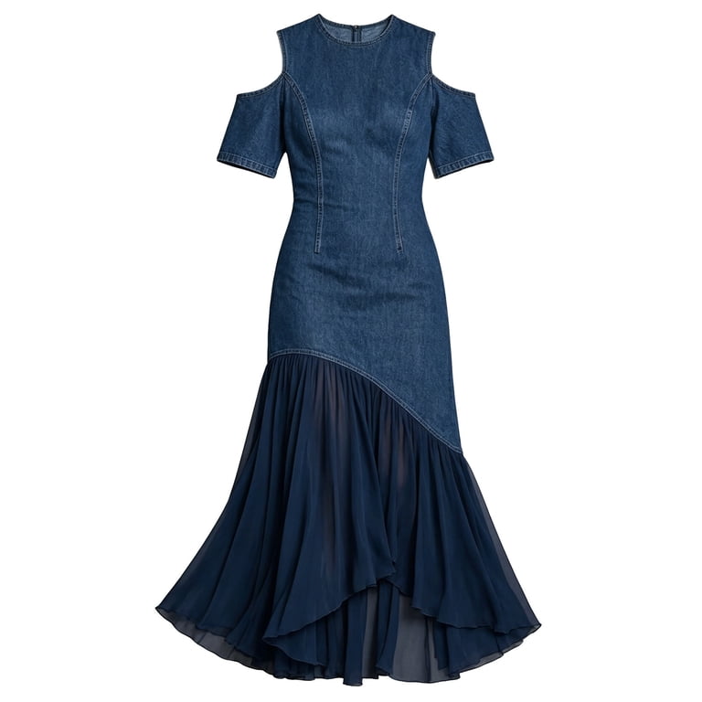 slimming casual summer dresses Summer Dresses for Women Casual Off Shoulder Slimming Short Sleeve French  Flowy Dress Party Dress
