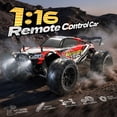 thumbnail image 5 of WeFone 1:16 Scale 4WD Off-Road RC Car, 30KPH All Terrain High Speed Remote Control Car, 2 Batteries, 40Mins RC Cars for Adults, Kids and Gifts, 5 of 10