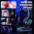 thumbnail image 2 of ONIKUMA X3 Audífonos con cable con micrófono Audífonos para juegos Luces RGB Audífonos con cancelaci Abanopi Audífonos, 2 of 7