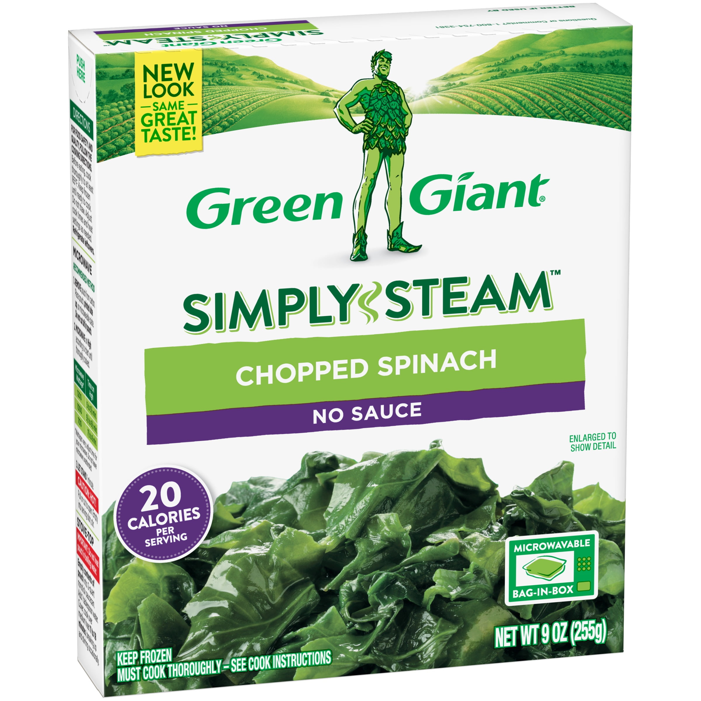 Green Giant Frozen Spinach Recipes Bryont Blog