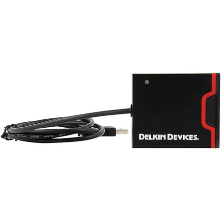 UPC: 0750324105454 | Delkin USB 3.0 Dual Slot SD UHS-II & CF Memory Card Reader