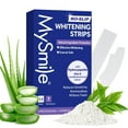 thumbnail image 4 of MySmile Teeth Whitening Strips, Hydroxyapatite-Infuse, Anti-Sensitivity, 14pcs Residue-Free Enamel-Safe White Strips, Natural Ingredients, Non-Slip, 7 Treatments, 4 of 12