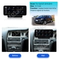 thumbnail image 3 of Aotsr Ultra-Thin 12.3 inch Wireless CarPlay+Android Auto Retain Original Car Function Car Radio Stereo Multimedia Receiver for Audi Q7 2010-2015（Right peptide） Compatible with Original Car System, 3 of 12