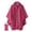 Hot Pink, variant on Unisex Rain Poncho Fashion Polka Dot Hooded Waterproof Raincoat Lightweight Hiking Packable Rain Jacket