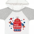 thumbnail image 4 of Inktastic Robot Little Brother Boys Baby Bodysuit, 4 of 5