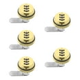 thumbnail image 3 of 5pcs Cabinet Lock Coded Showcase Lock Combination Password Security Lock Metal Lock, 3 of 8