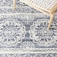 thumbnail image 6 of SAFAVIEH Metro Merrick Medallion Area Rug, Grey/Ivory, 6' x 6' Round, 6 of 8
