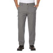 G.H. Bass & Co. Men's Flat Front Canvas Terrain Pant (Gray, 38W x 36L)