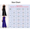 thumbnail image 5 of cffvdiz Combinaisons pour Femmes Col Rond Sans Manches Jambes Larges Combinaisons Pantalons Longs Amples, 5 of 5