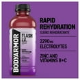 thumbnail image 3 of BODYARMOR Flash I.V. Grape Electrolyte Sports Drink, 20 fl oz Bottles, 12 Pack, 3 of 5