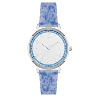 Michele Sport Sail Silver Dial White Silicone Strap Women display picture 1