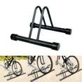 thumbnail image 2 of Becaristey Support de Stationnement pour Bicyclette et Vélo, Rangement, Support de Plancher pour Vélos, Porte-Support, Support, Noir, 1 Support de Vélo, Porte-Support, 2 of 6