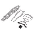 thumbnail image 2 of RC Drift Racing Chasis, Fibra De Carbono RC Car Chasis Frame Kit Alta Flexibilidad Para Reemplazo ANGGREK Otros, 2 of 8