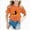 N8-Orange, variant on boobe Toddler Girls Spooky Halloween T-Shirt Short Sleeve Fun Tops