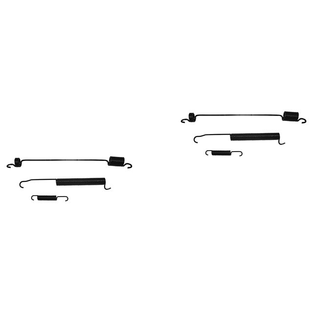 2 Kits De Resortes Para Zapatas De Frenos Frontier 1998 A 2004 Nissan Traseros HO AUTOPARTES .
