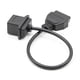 thumbnail image 3 of Kenally Adaptador OBDII de 6 pines a 16 pines para coche, reemplazo portátil de cc 12V, Cable de extensión de conector de vehículo Vehículos, repuestos y accesorios Mis, 3 of 6