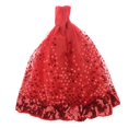 thumbnail image 3 of Vestido de novia de muñeca Elegante vestido de princesa con tubo de boda para muñecas de 30 cm. Magideal Vestido de novia de muñeca, 3 of 7