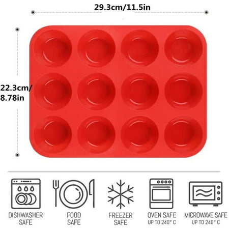 

EUDIDV Silicone Bundt Cake Mold Half Ball Sphere Cake Muffin Chocolate Baking Mould Decor Cake Molds Mini