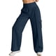 thumbnail image 1 of Pantalones Estirables con Bolsillos para Mujeres Bolsillos de Color Sólido Leggings Pantalones Recortados para Mujer Leggings con Bolsillo, 1 of 9