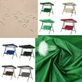 thumbnail image 4 of Chok Swing Canopy Top Cover Garden Swing with Seat  Black, 4 of 9