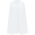 thumbnail image 4 of Yuncity Halloween Unisex Hoodless Cape Long Costume With Tie Closure Fall Solid Color Lightweight Cosplay Outfit Party White, 4 of 4