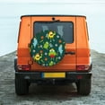 thumbnail image 6 of Yiaed Sport Monster Print Tire Wheel Cover, Waterproof Spare Tire Cover Fit for Jeep, Truck,Trailer, RV, SUV, Camper and Most Vehicle-16 inch, 6 of 6