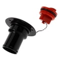 thumbnail image 1 of Shisuyan Fuel Can Cap For Boat Black ABS Plastic For Boating Adventures 1Pcs 3.3X3.3X2.8In, 1 of 8