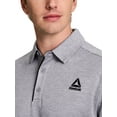 thumbnail image 5 of Reebok Men's and Big Men's Performance Polo Shirt, Sizes XS-5XL, 5 of 6