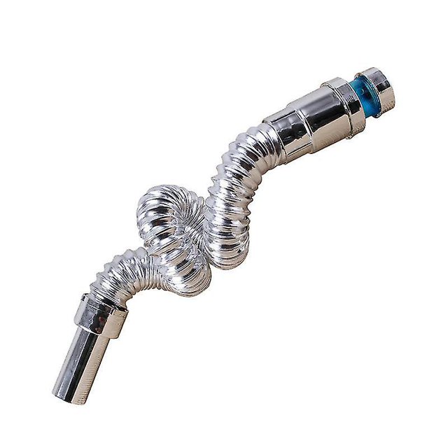 Manguera De Drenaje Manguera De Drenaje De Agua Para Lavabo, Tubo De Drenaje Resistente A Olores, Retráctil, Flexible, Corto, Manguera Para Baño Y Cocina (1 Pieza, Plateada) -t