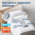 thumbnail image 7 of EDX Dog Blower Pet Hair Dryer with Adjustable Wind Speed & Heater Temperature, High Velocity Large Dog Hair Grooming Blower, 4 Nozzles, 6.5ft Cord for Dog Hair Force Blower, White, 7 of 7