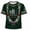 Army Green, variant on We Will Never Forget 9/11 25th Anniversary Men's T-Shirt - Memorial Graphic Crew Neck Casual Top with Ornamental Art for Daily Wear Army Green L