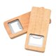 thumbnail image 5 of Paquete de 16 abridores de botellas de cerveza de madera con mango de madera y sacacorchos de acero inoxidable, accesorios de cocina para bar, regalo, 5 of 8