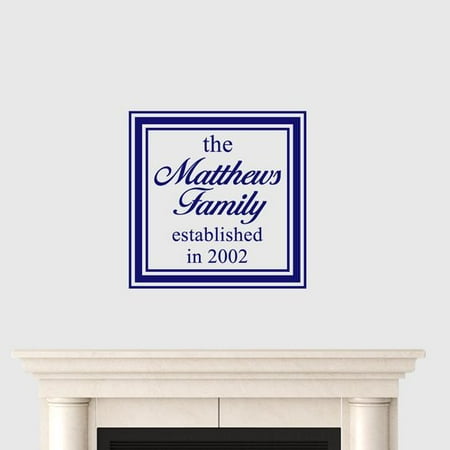 Winston Porter Custom Family  Name Wall  Decals  Walmart  com