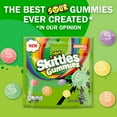 thumbnail image 3 of Skittles Sour Candy Gummies Soft Chewy Gummy Candies, Sharing Size - 12 oz Bag, 3 of 13