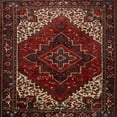 thumbnail image 1 of Ahgly Company Indoor Square Traditional Brown Persian Area Rugs, 6' Square, 1 of 6