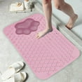 thumbnail image 6 of JingChun Bathtub Mat Non Slip, Shower Foot Scrubber Mat, Long Bath Mat for Tub Non Slip with Suction Cups Drain Holes, Shower Mat with Foot Scrubber, Machine Washable, 6 of 6