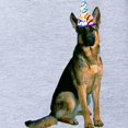 thumbnail image 2 of CafePress - German Shepherd Party - Cute Infant Baby Football Bodysuit, 2 of 3
