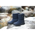 thumbnail image 3 of Santimon Wool Lining Snow Boots Anti-Skid Waterproof Winter Boots mid-calf Snow Boots for Man Blue US 12.5, 3 of 8