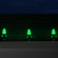 thumbnail image 4 of Opticore Green White C7 LED Christmas Lights, C7 Christmas Lights with Shatterproof Christmas Bulbs, 50 Lights, 50’, 4 of 7