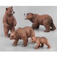 thumbnail image 1 of Conjunto de juguete modelo de oso de simulación de plástico, juguete de aprendizaje de ciencia naturaleza temprana para niñ Yotijar Juguete animal figurines, 1 of 10