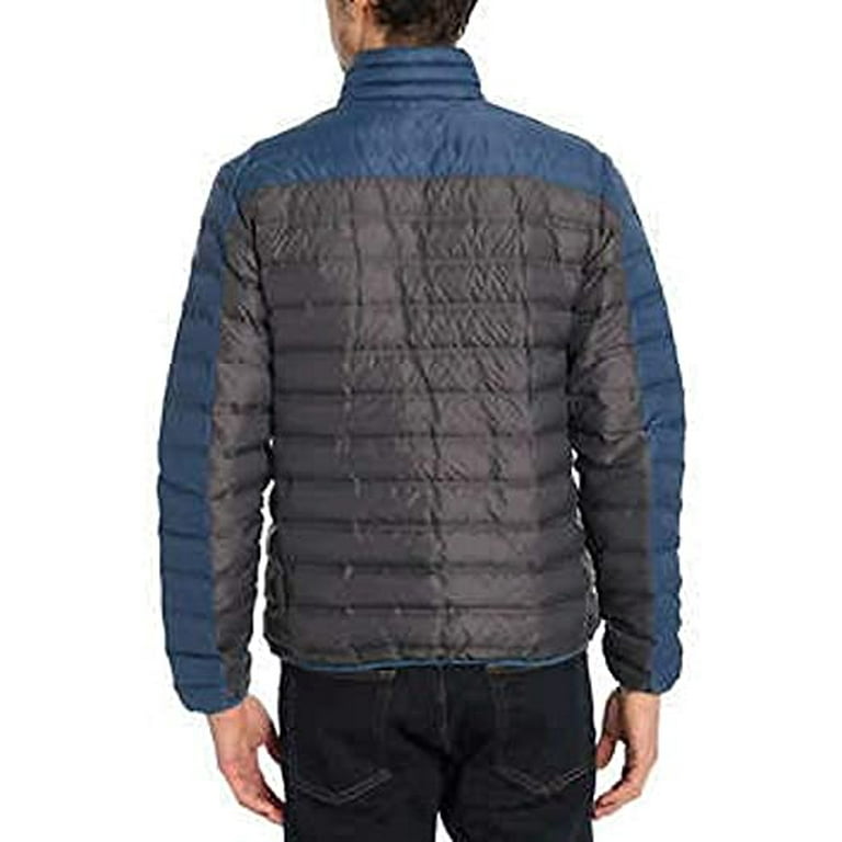 Gerry Men'S 650 Fill Power Welded Seams Sweater Down Jacket (Slate/Naval  Blue, M) - Walmart.Com