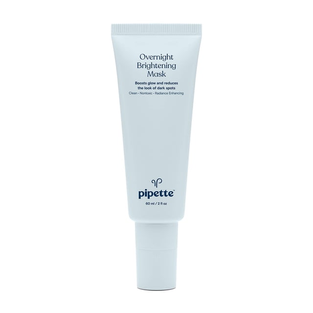 Mascarilla exfoliante iluminadora nocturna Pipette Vegan 60 ml