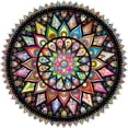 thumbnail image 1 of Bgraamiens Puzzle-Geometric Colorful Mandala-1000 Pieces Cre Bgraamiens Bgraamiens, 1 of 2