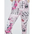 thumbnail image 5 of Womens Marilyn Monroe Newspaper Inspired Stretchy Printed Pants Leggings, 5 of 7